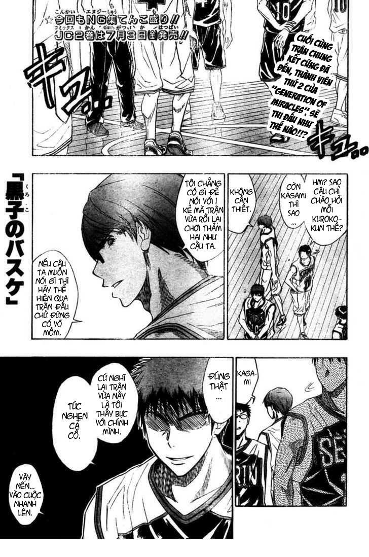 Vua bóng rổ Kuroko: Chapter 26
