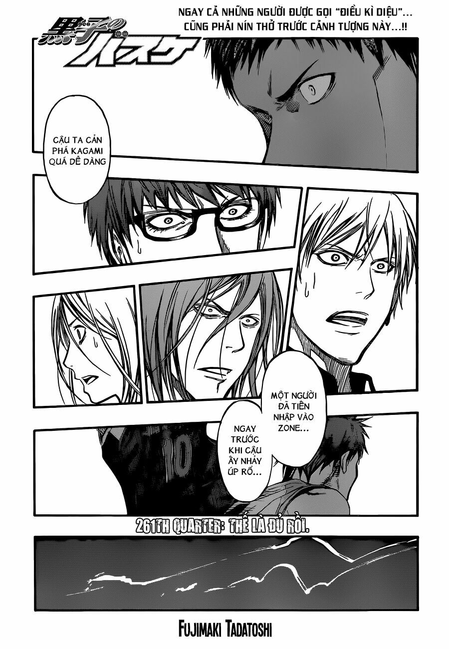 Vua bóng rổ Kuroko: Chapter 261