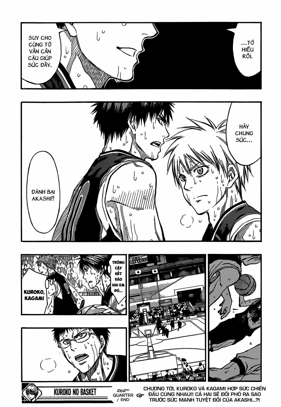 Vua bóng rổ Kuroko: Chapter 262