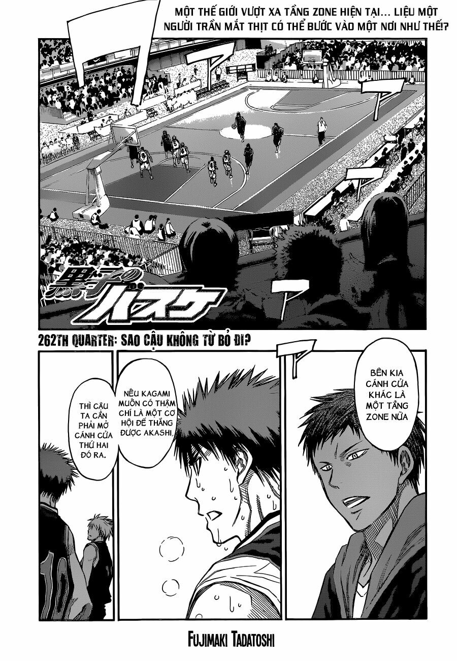 Vua bóng rổ Kuroko: Chapter 262