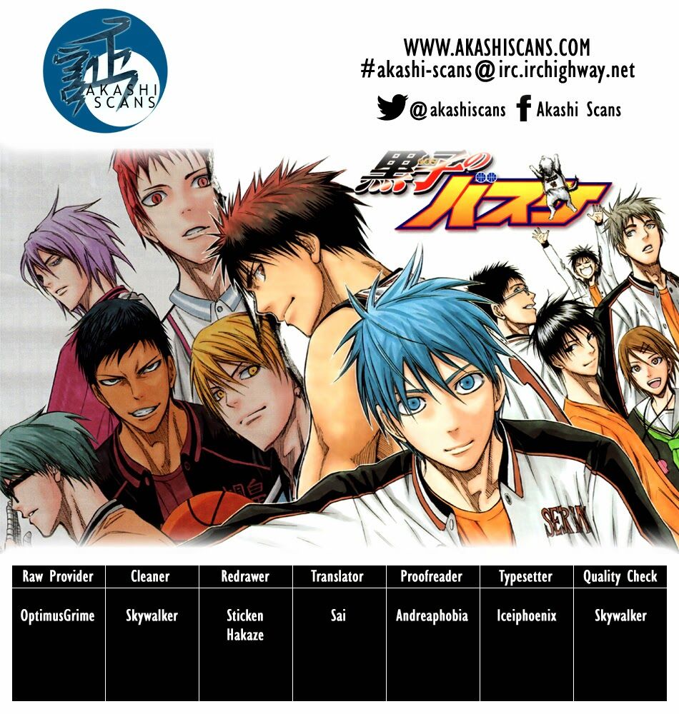 Vua bóng rổ Kuroko: Chapter 262