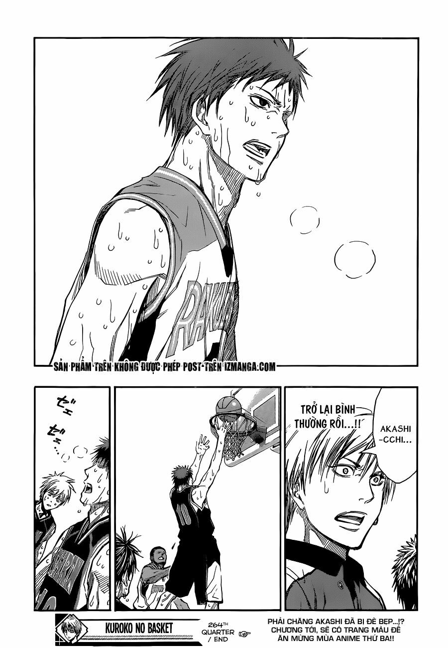 Vua bóng rổ Kuroko: Chapter 264