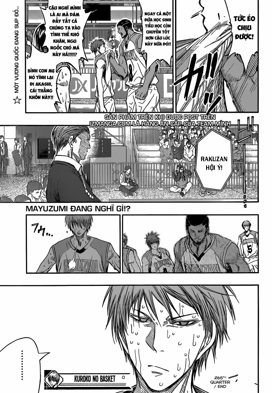 Vua bóng rổ Kuroko: Chapter 265