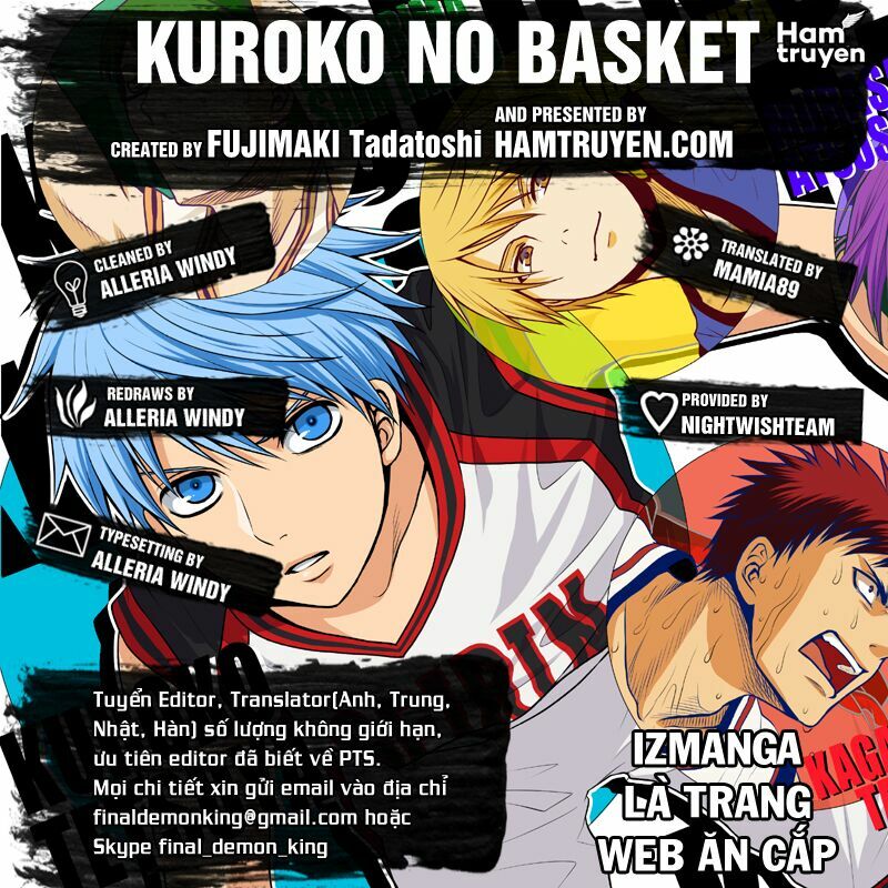 Vua bóng rổ Kuroko: Chapter 269