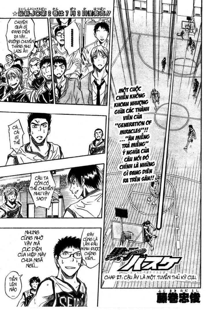 Vua bóng rổ Kuroko: Chapter 27