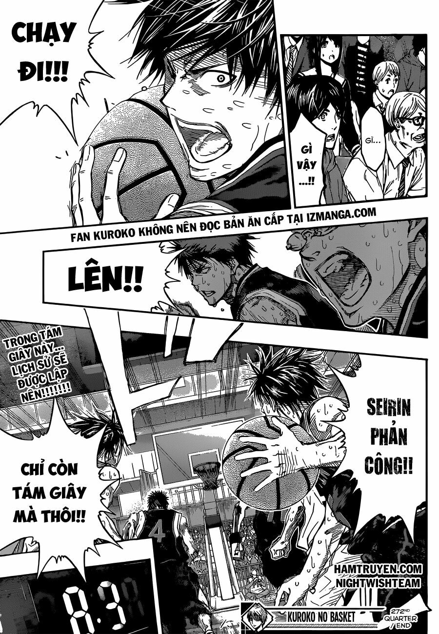 Vua bóng rổ Kuroko: Chapter 272
