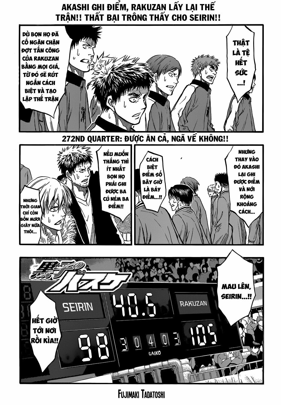 Vua bóng rổ Kuroko: Chapter 272