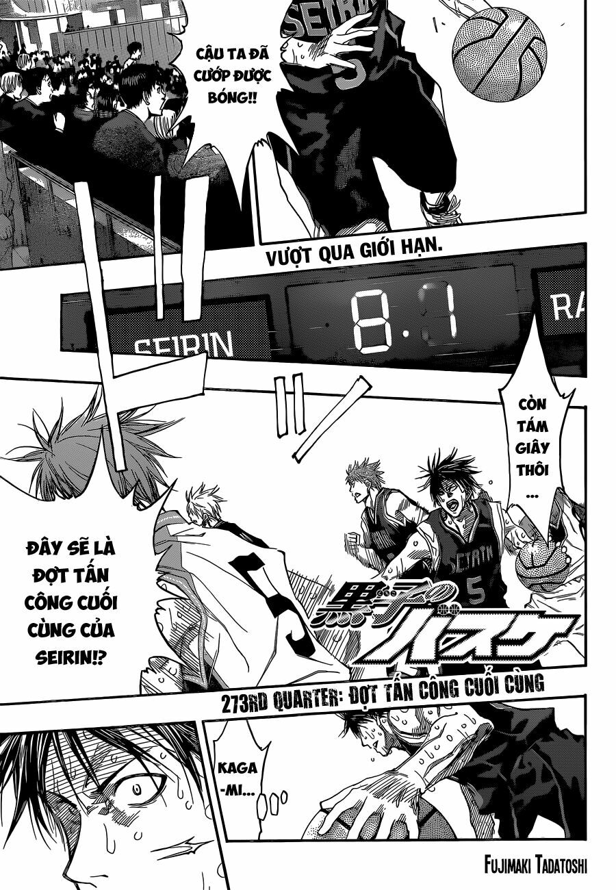 Vua bóng rổ Kuroko: Chapter 273