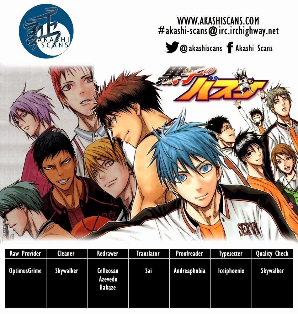 Vua bóng rổ Kuroko: Chapter 274