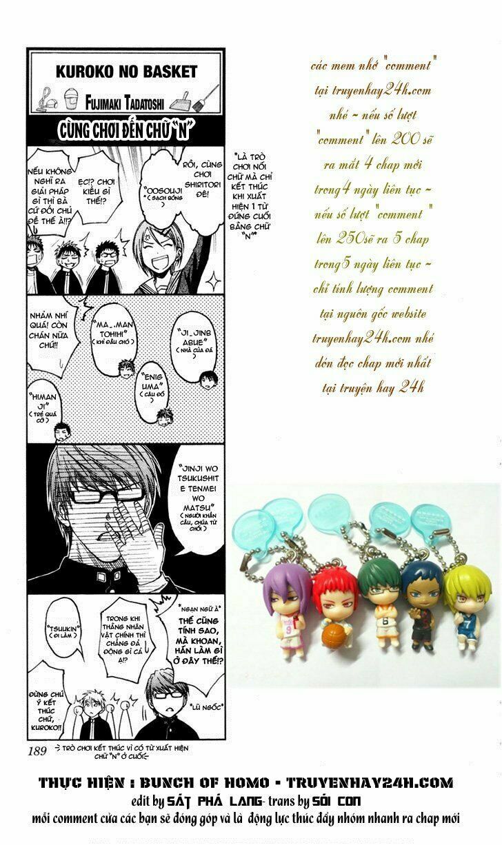 Vua bóng rổ Kuroko: Chapter 275.5: - Ngoại truyện