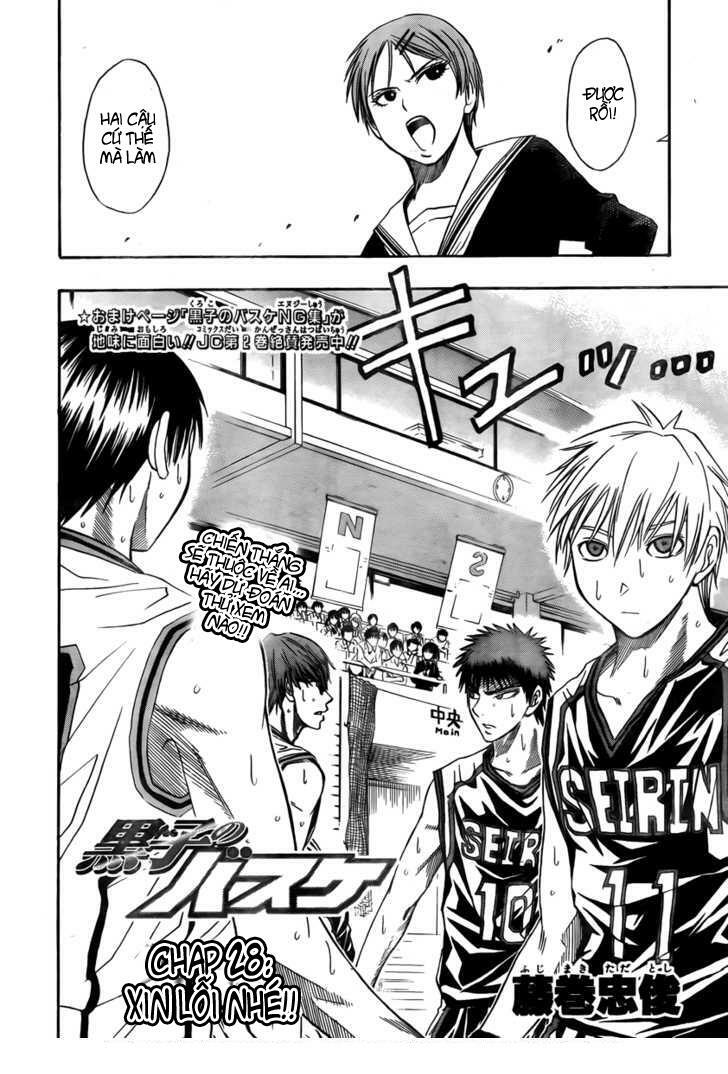 Vua bóng rổ Kuroko: Chapter 28