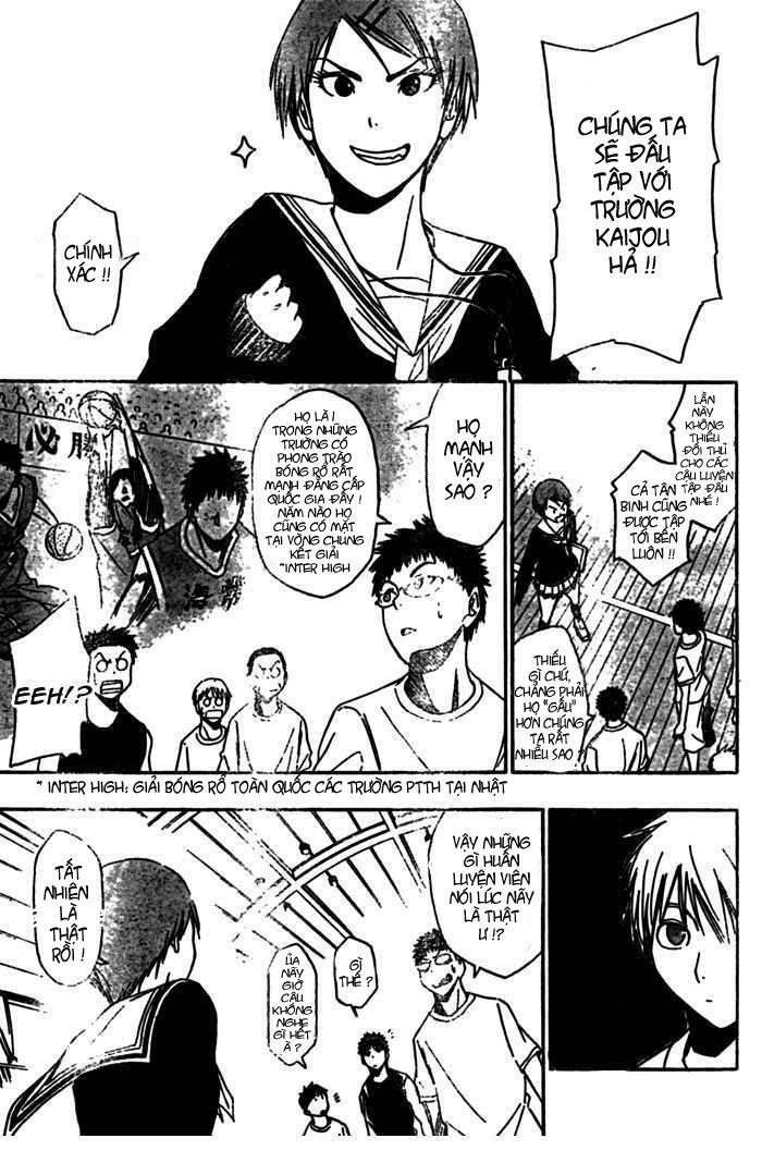 Vua bóng rổ Kuroko: Chapter 3