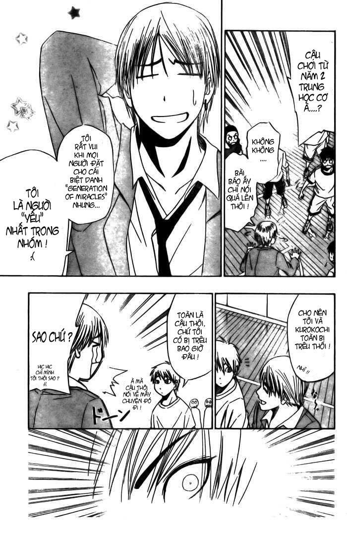 Vua bóng rổ Kuroko: Chapter 3