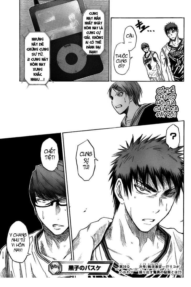 Vua bóng rổ Kuroko: Chapter 30