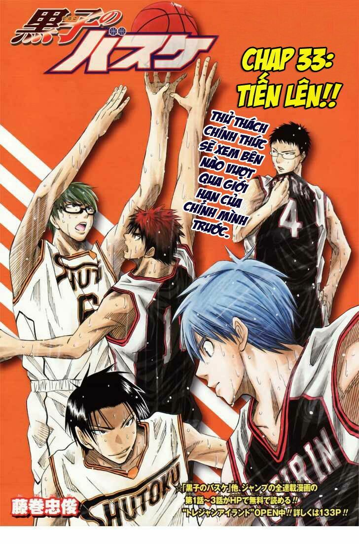 Vua bóng rổ Kuroko: Chapter 33