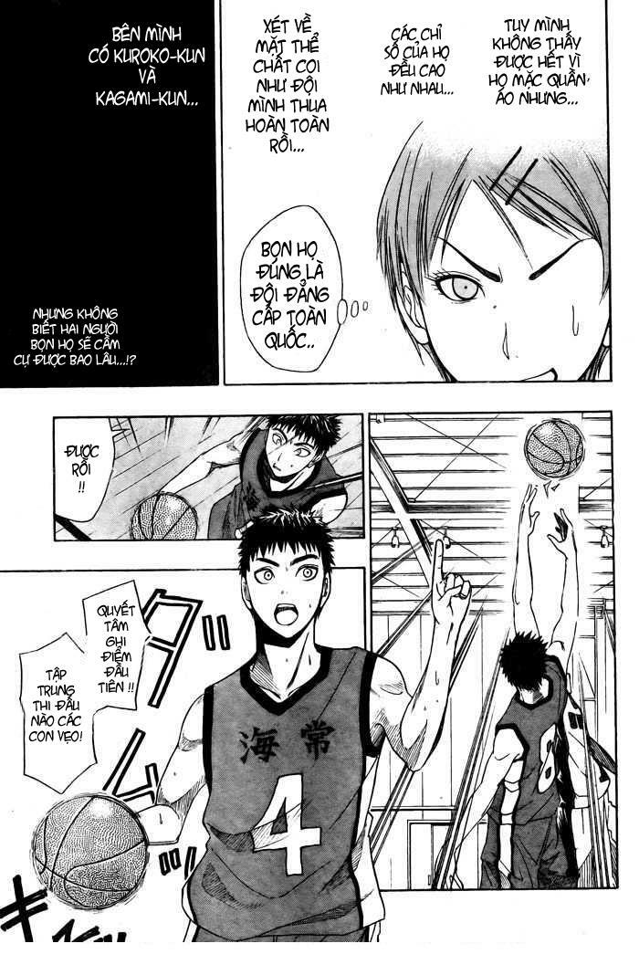 Vua bóng rổ Kuroko: Chapter 4