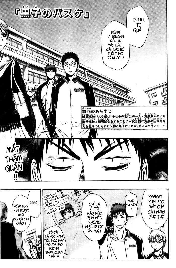 Vua bóng rổ Kuroko: Chapter 4