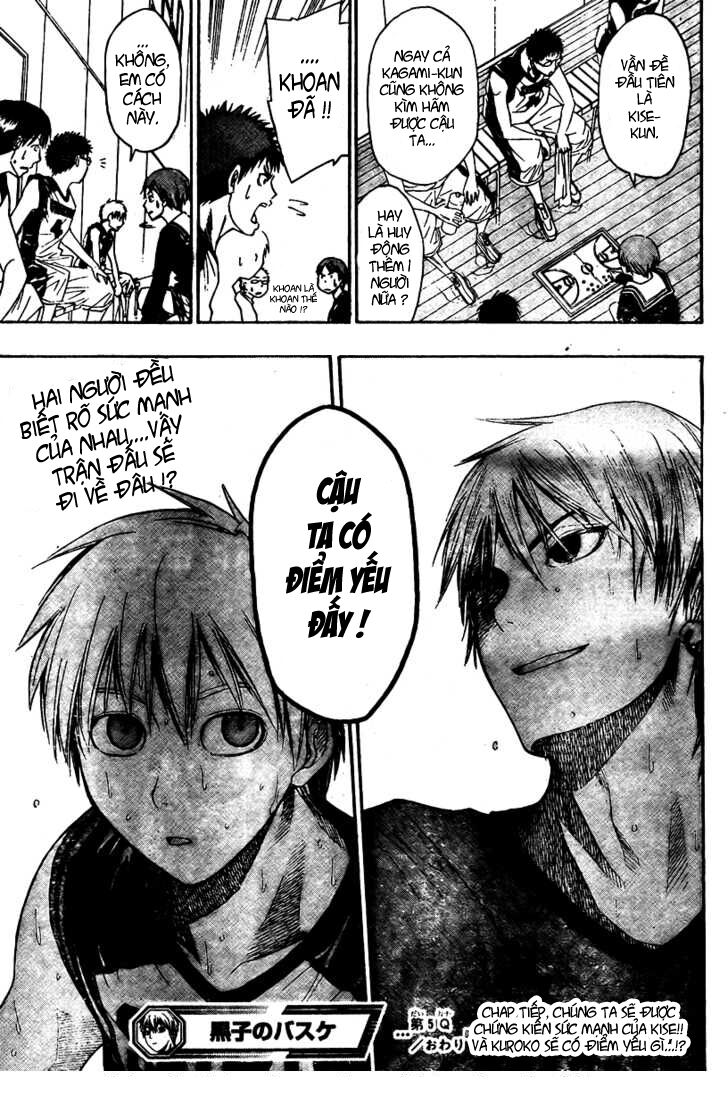 Vua bóng rổ Kuroko: Chapter 5