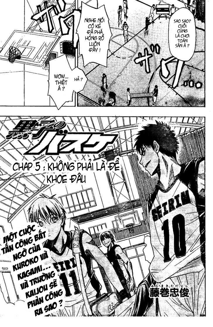 Vua bóng rổ Kuroko: Chapter 5