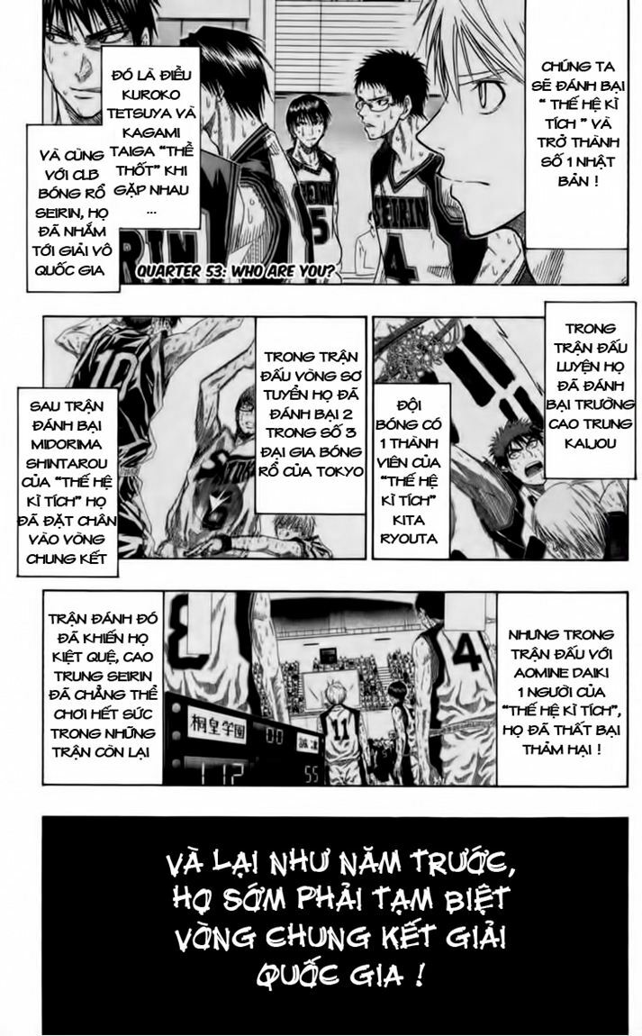 Vua bóng rổ Kuroko: Chapter 53