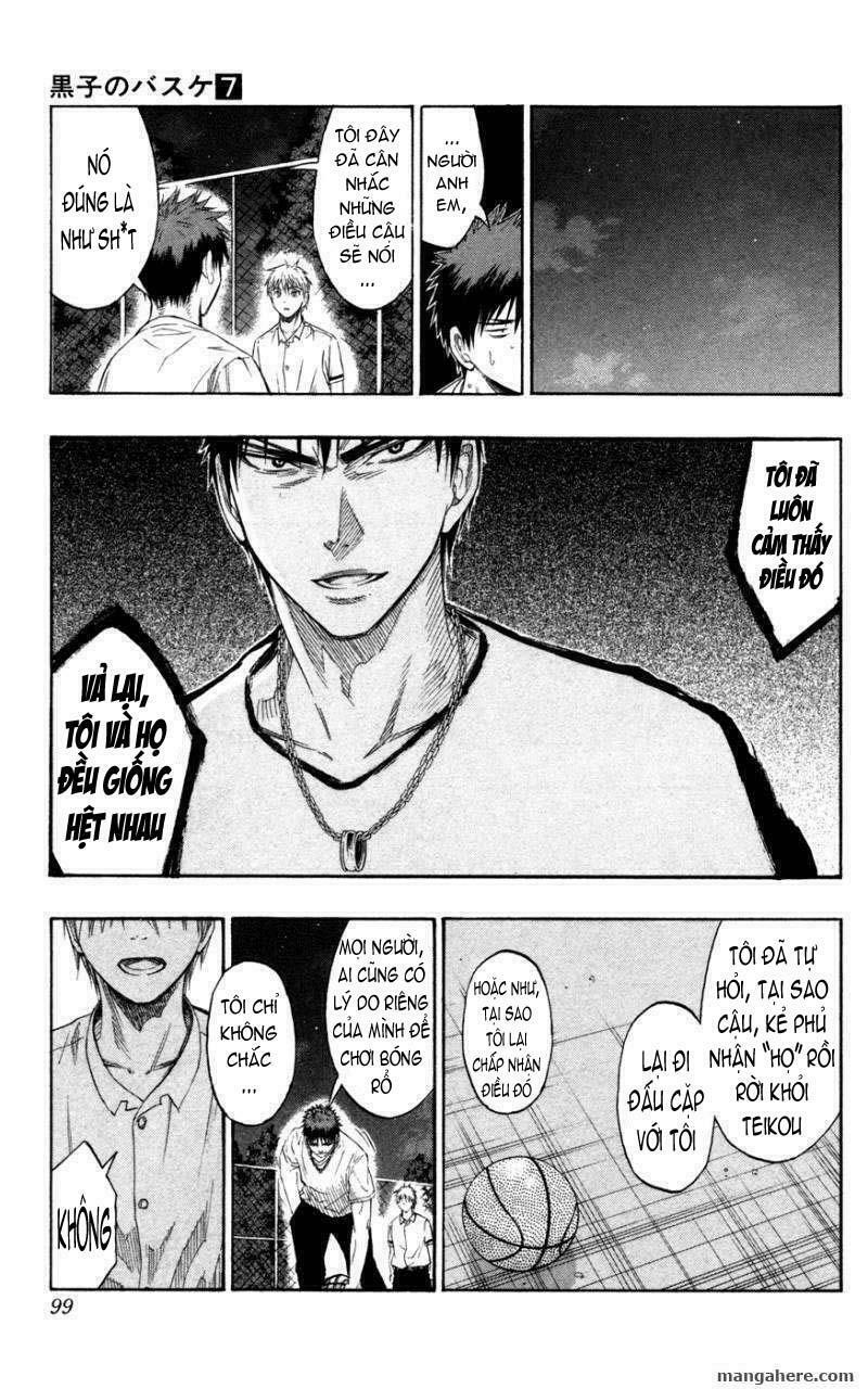 Vua bóng rổ Kuroko: Chapter 57