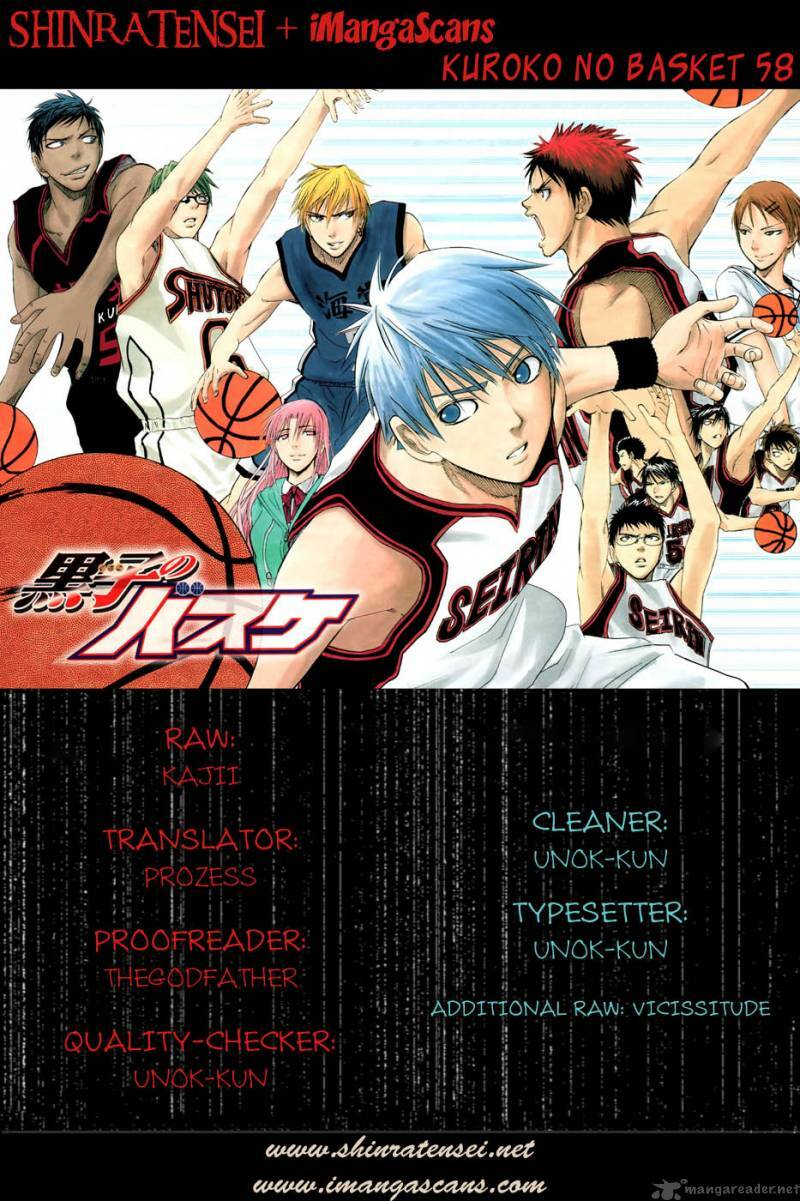Vua bóng rổ Kuroko: Chapter 58