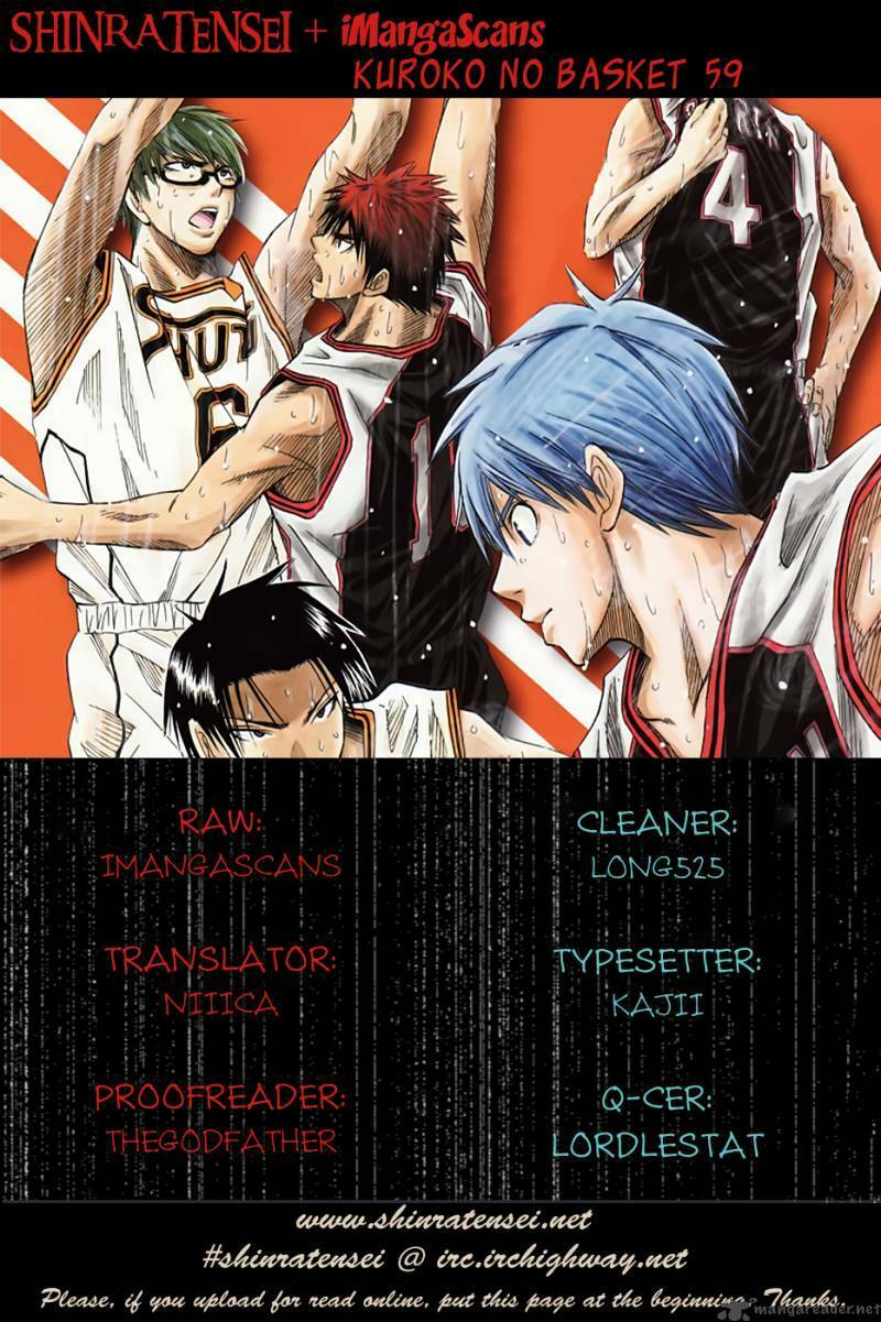 Vua bóng rổ Kuroko: Chapter 59