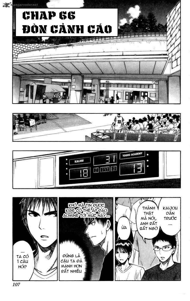 Vua bóng rổ Kuroko: Chapter 66