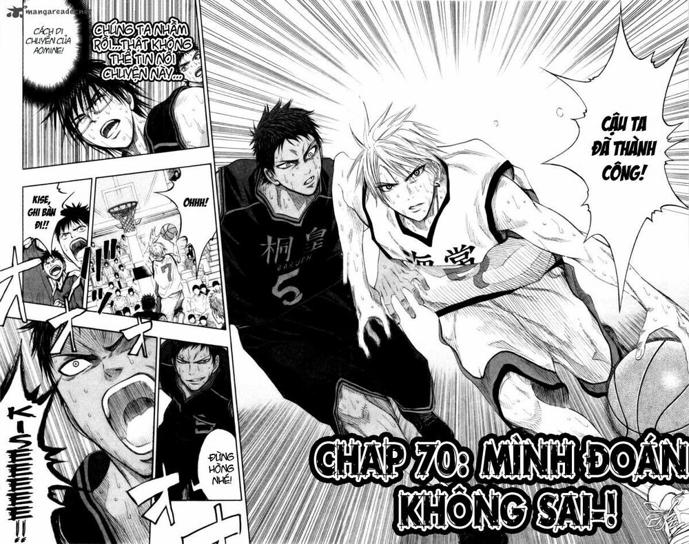 Vua bóng rổ Kuroko: Chapter 70