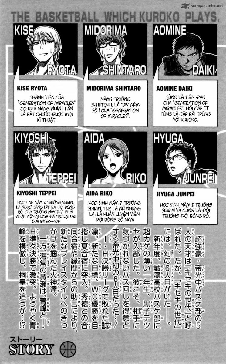 Vua bóng rổ Kuroko: Chapter 71