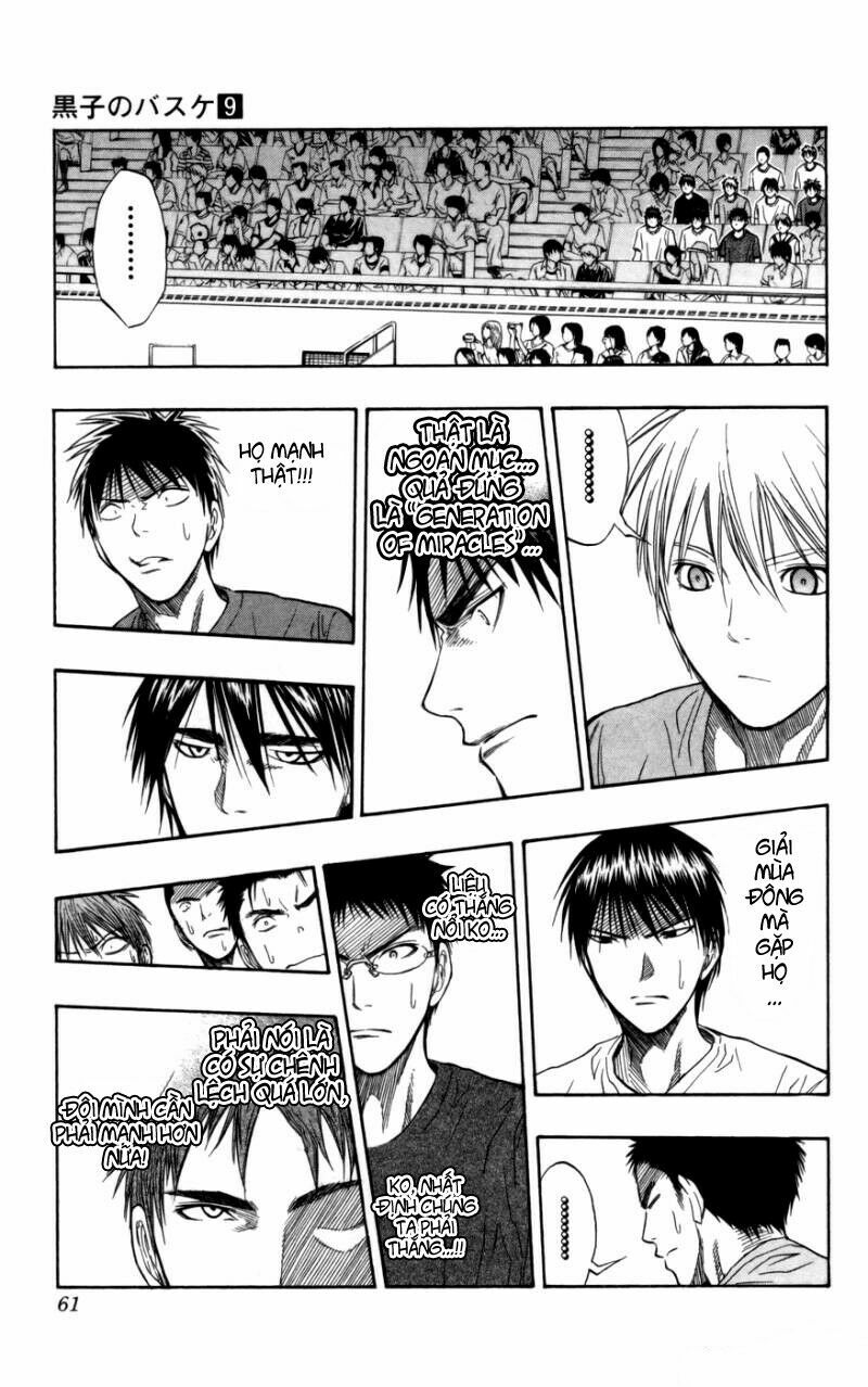 Vua bóng rổ Kuroko: Chapter 73