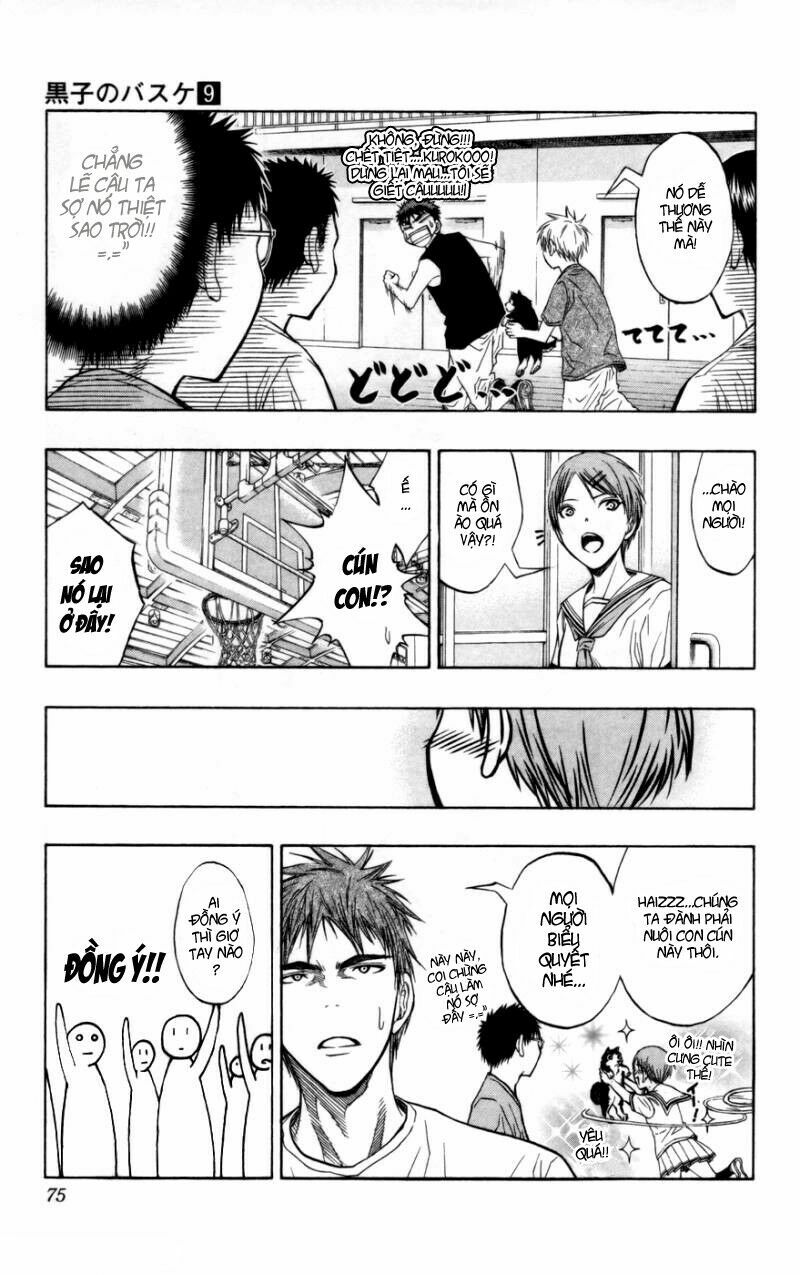 Vua bóng rổ Kuroko: Chapter 74