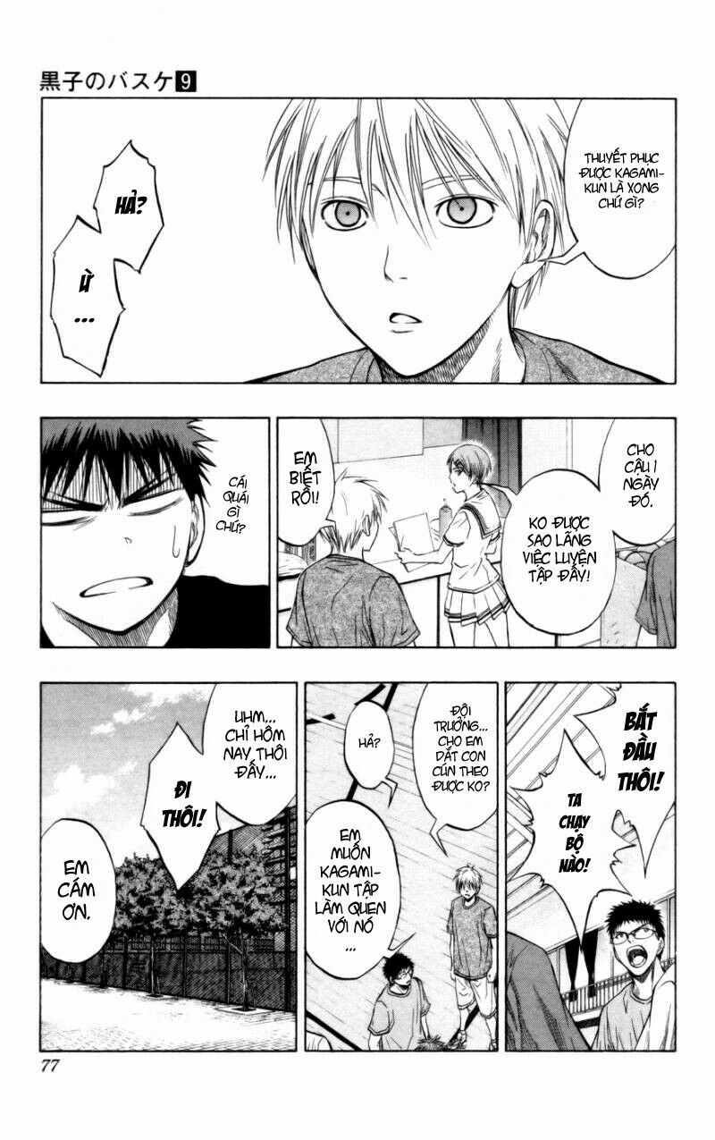 Vua bóng rổ Kuroko: Chapter 74