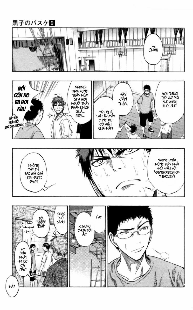 Vua bóng rổ Kuroko: Chapter 74