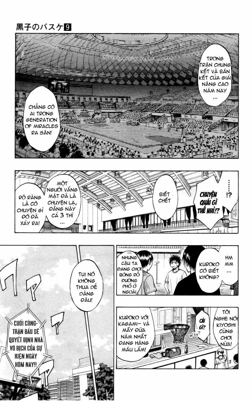 Vua bóng rổ Kuroko: Chapter 77