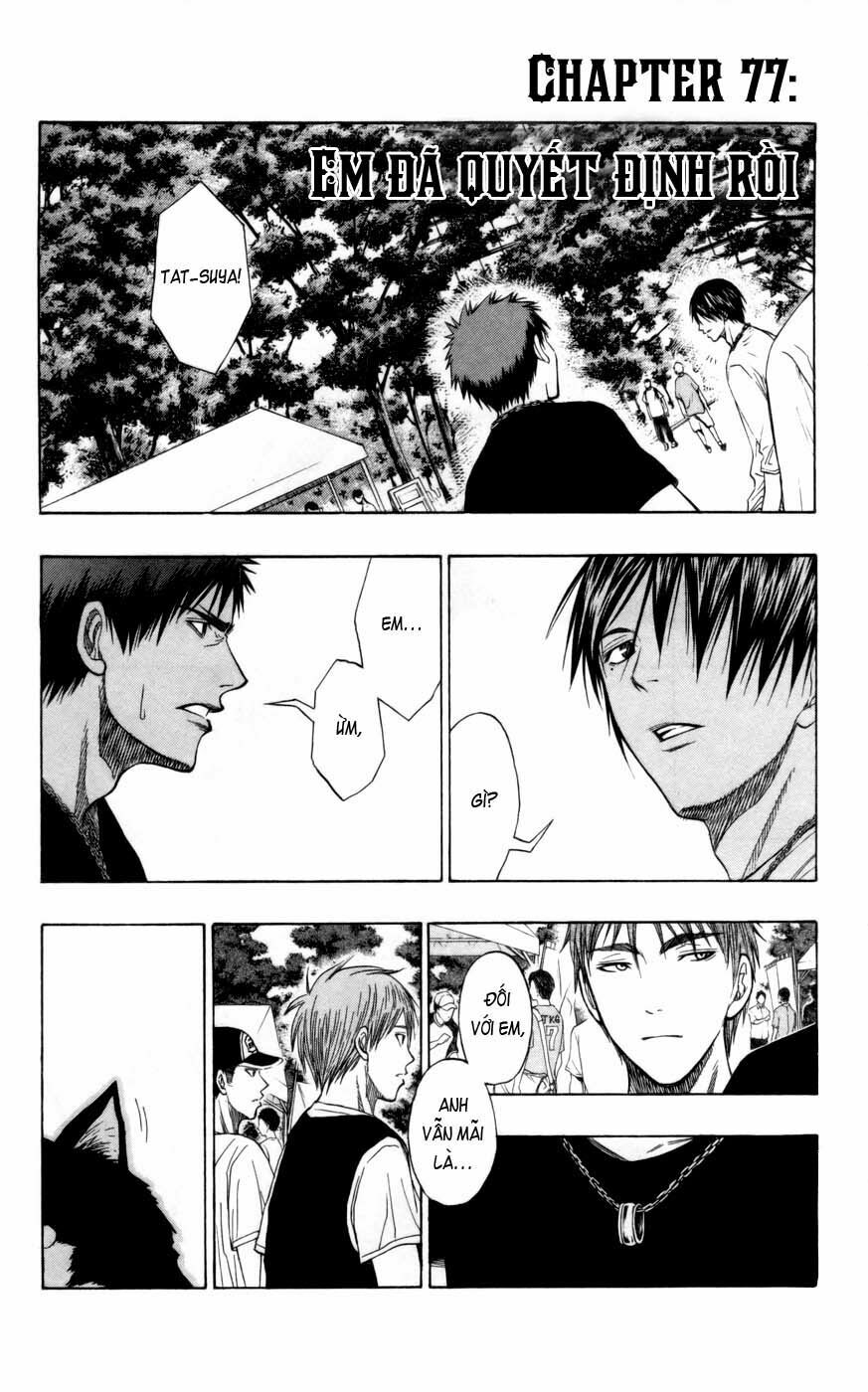 Vua bóng rổ Kuroko: Chapter 77