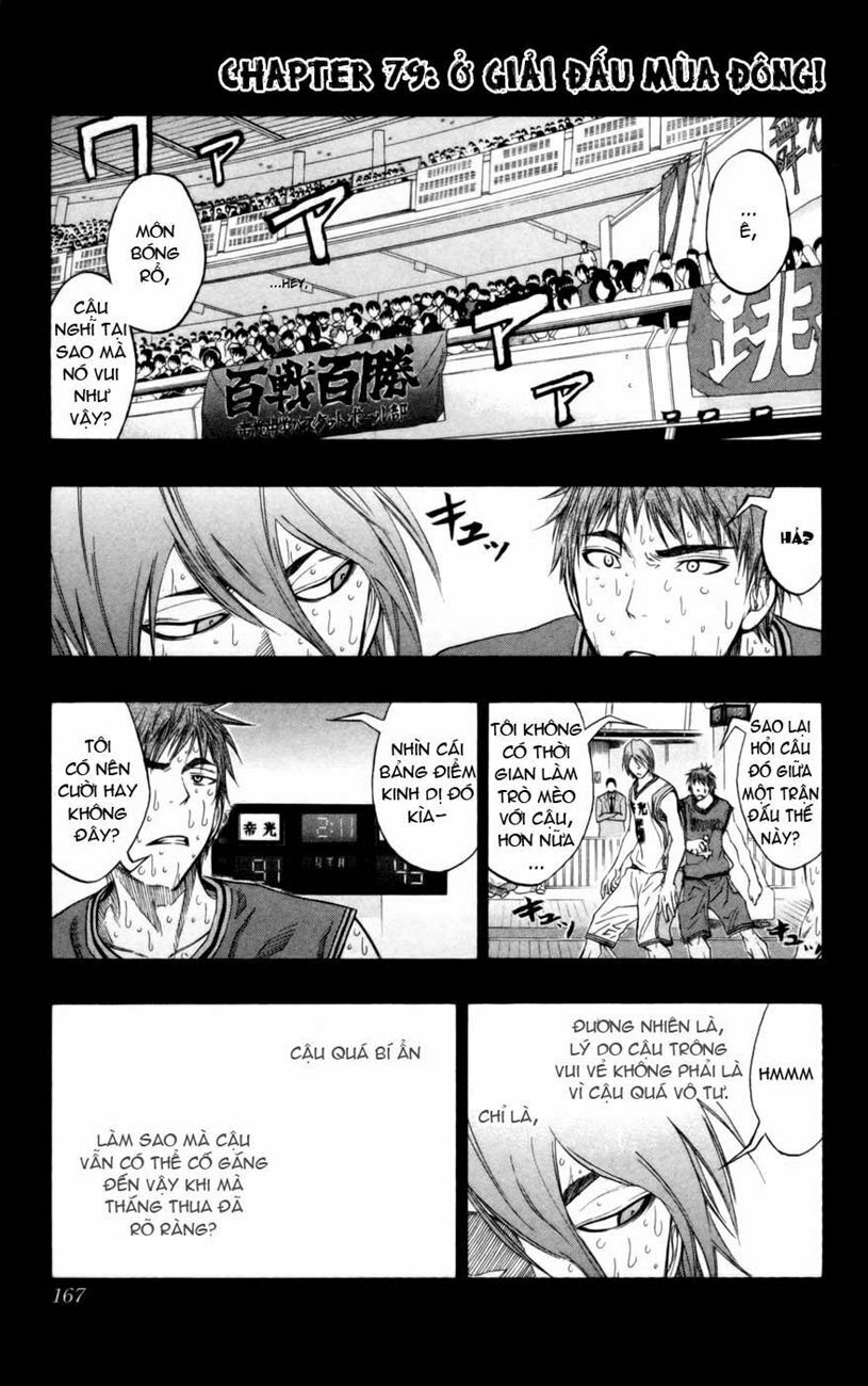 Vua bóng rổ Kuroko: Chapter 79