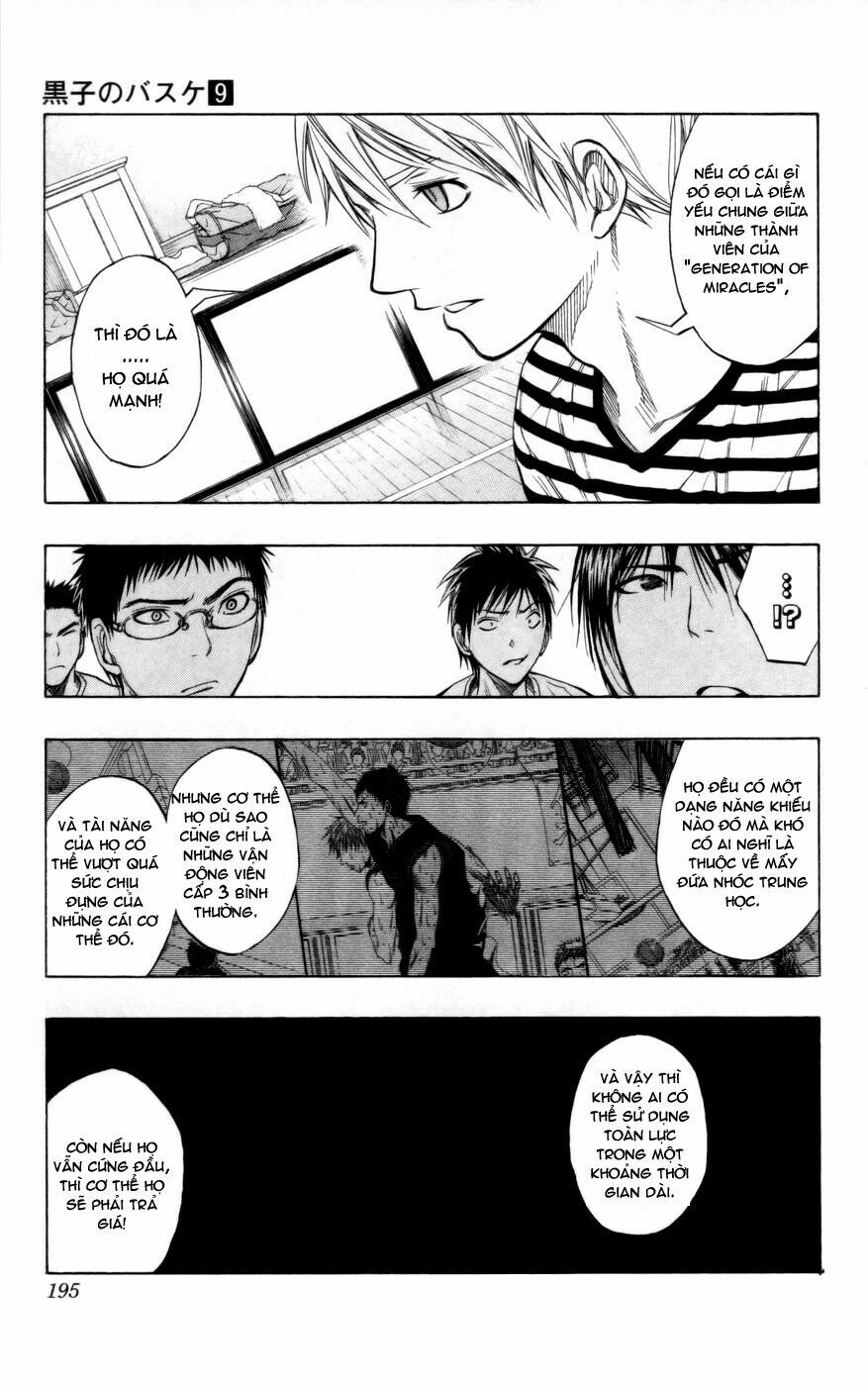 Vua bóng rổ Kuroko: Chapter 80