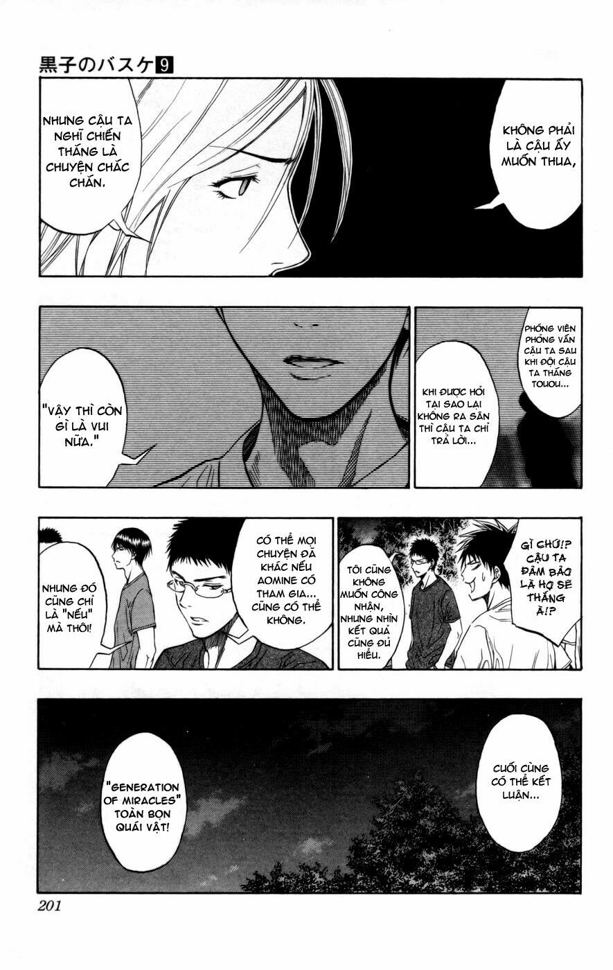 Vua bóng rổ Kuroko: Chapter 80
