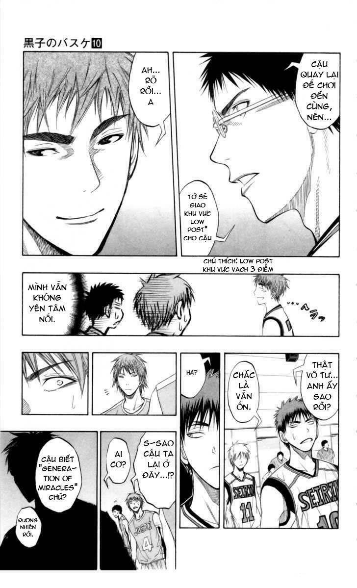Vua bóng rổ Kuroko: Chapter 81