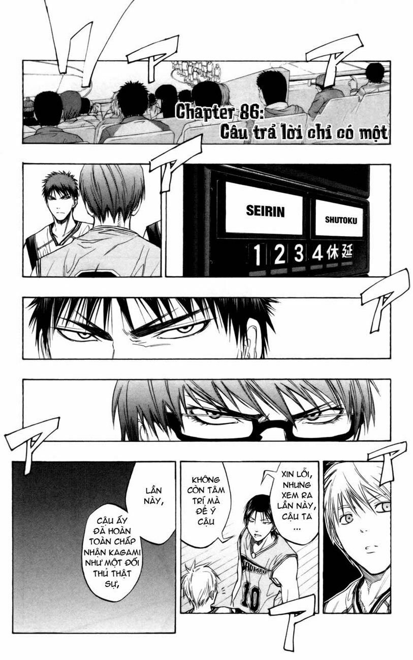 Vua bóng rổ Kuroko: Chapter 86