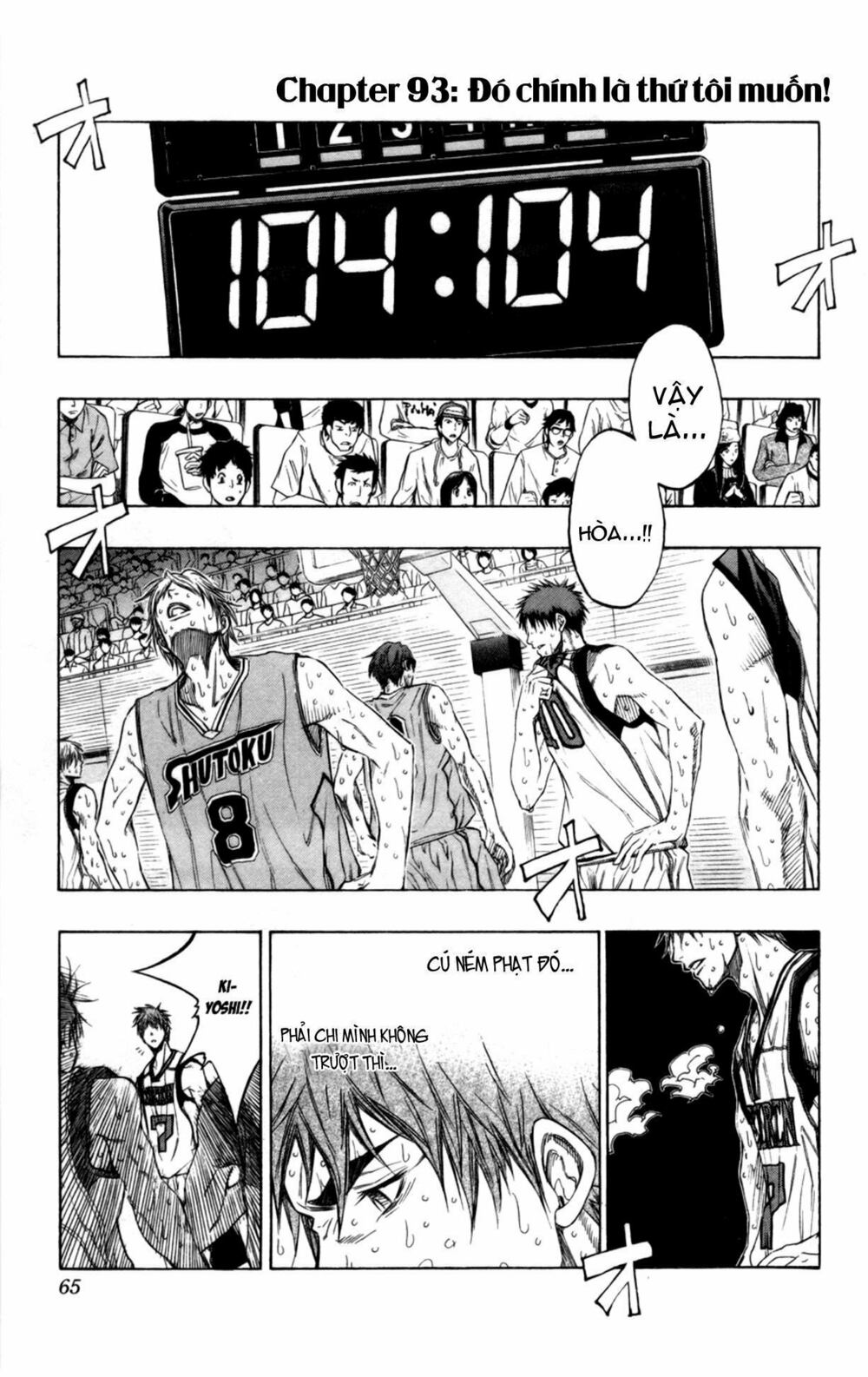 Vua bóng rổ Kuroko: Chapter 93