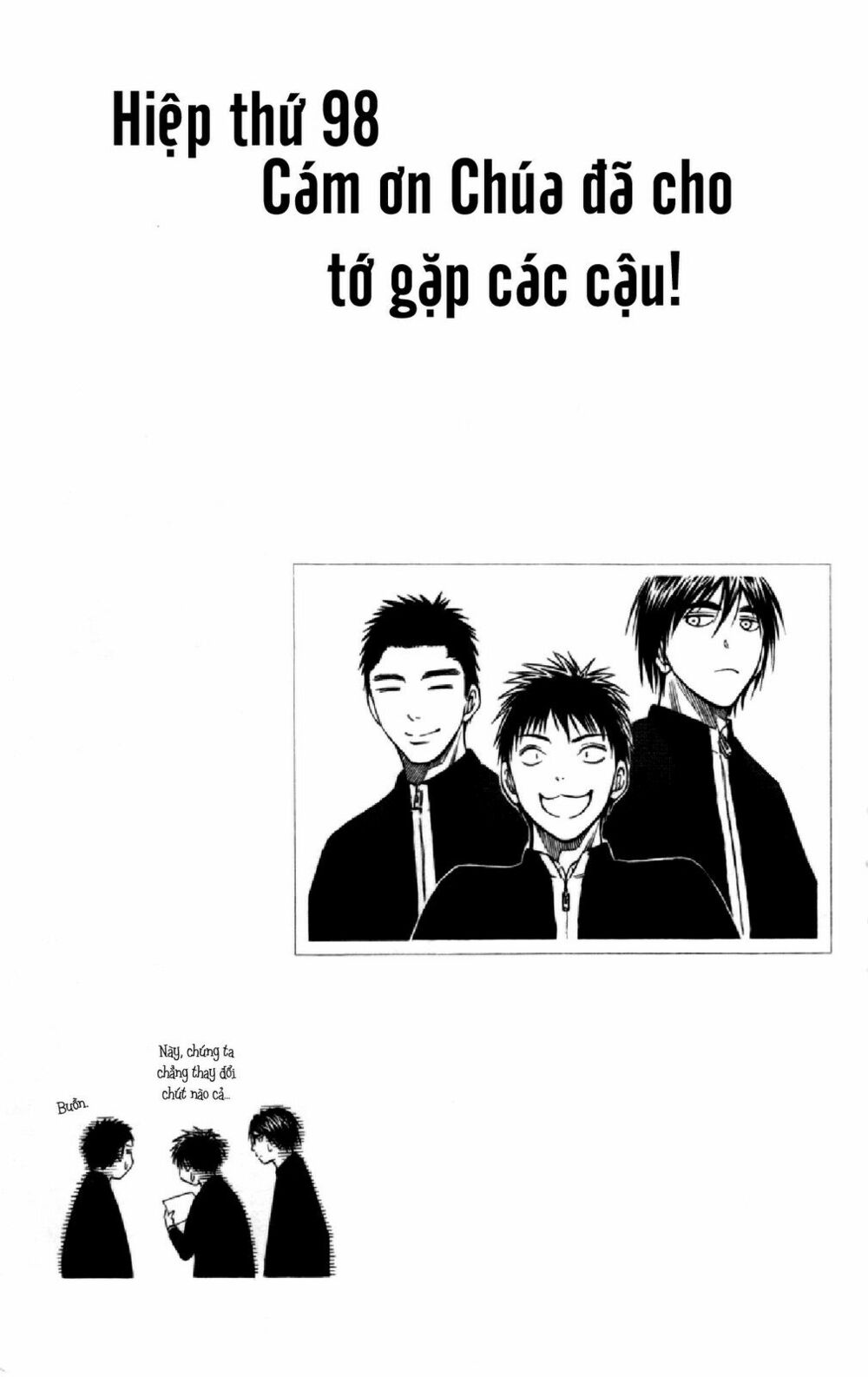 Vua bóng rổ Kuroko: Chapter 98