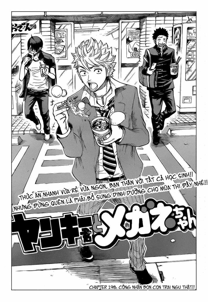 Yankee-kun to Megane-chan - Nhóc Quậy Và Nhỏ 4 Mắt: Chapter 198