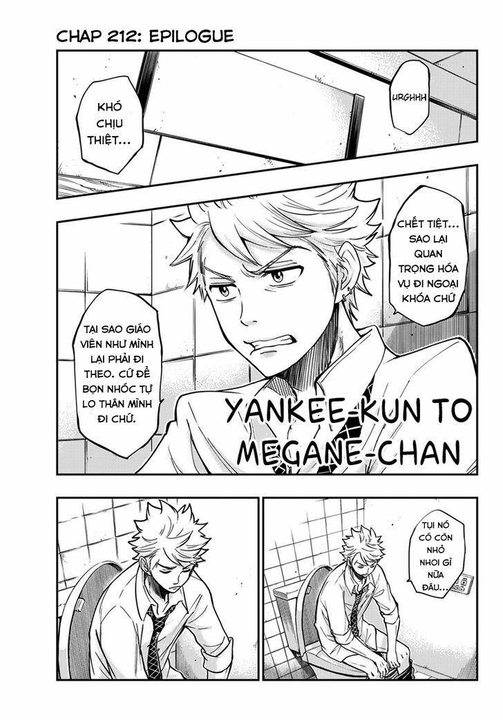 Yankee-kun to Megane-chan - Nhóc Quậy Và Nhỏ 4 Mắt: Chapter 212