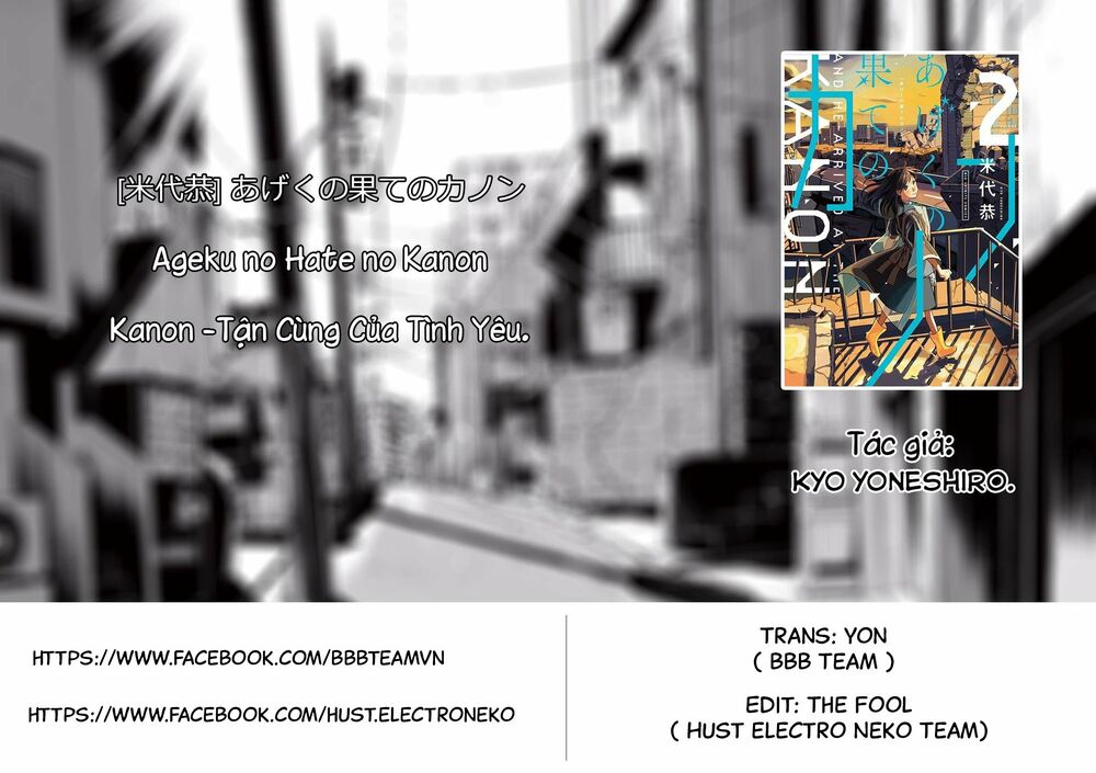 Kanon - Tận Cùng Của Tình Yêu.: Chapter 11: . [Hết tập 2]