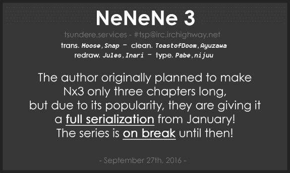 Nenene: Chapter 3: End