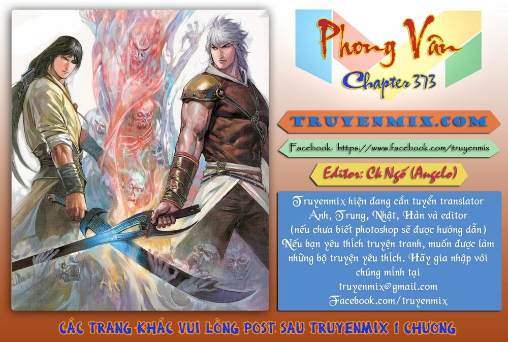 Phong Vân: Chapter 373