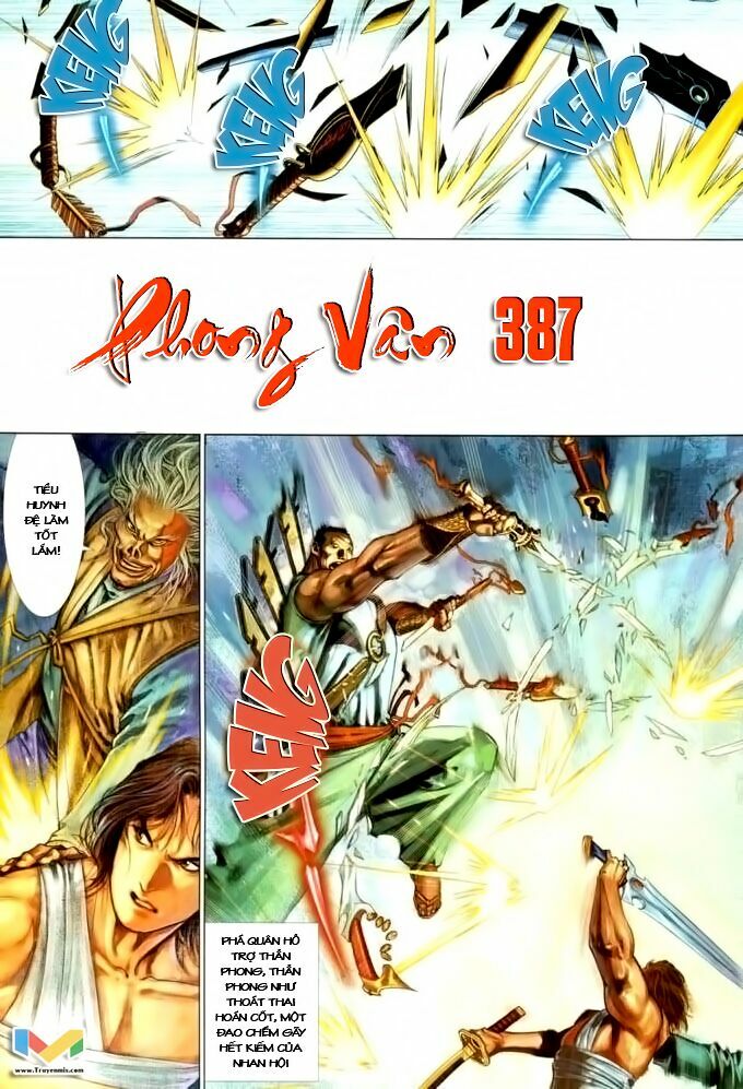 Phong Vân: Chapter 387