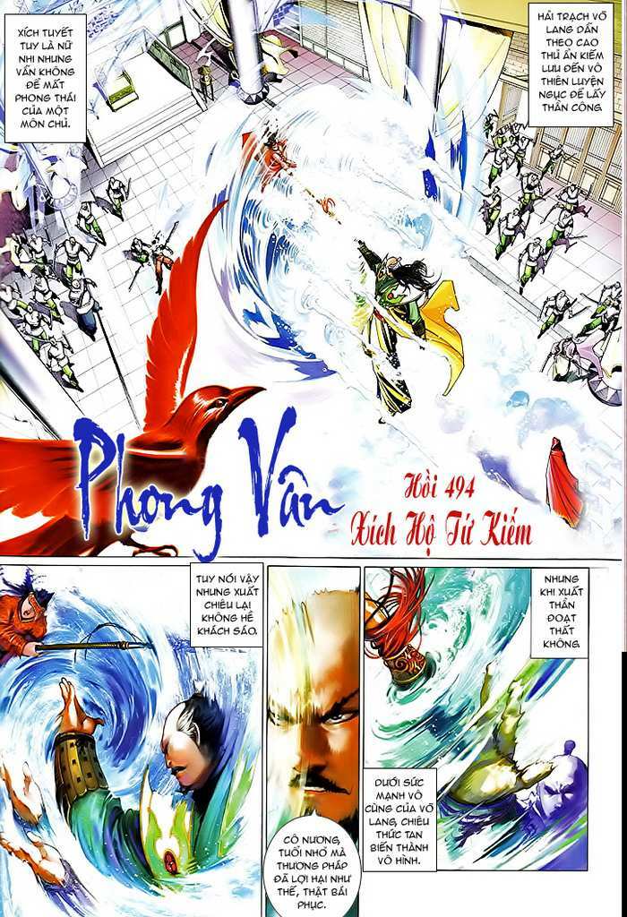 Phong Vân: Chapter 494